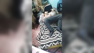 Cutie with Montano Costume with the Mattress on the Floor