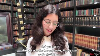 Botanist Hotty in Glasses Wishes to Fuck Instead of Reading Smart Books