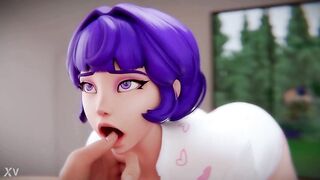 My stepsister is my 3D hentai babydoll sex doll