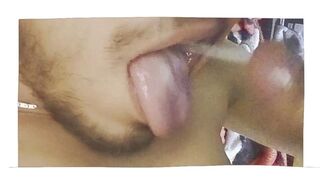 Self suck/ Eat Own Cum