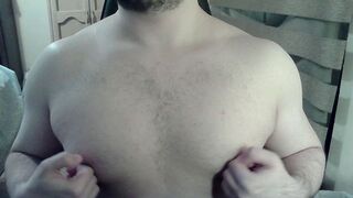 Virgin strong camboy flexes and dances