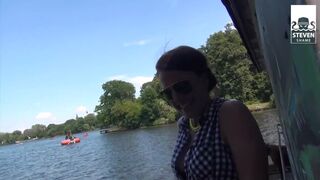 THE BOAT IS SINKING!! Group a THREESOME SCREW underneath the SUN: FABIENNE - StevenShameDating