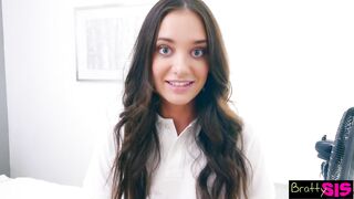 Sassy Stepsis Gia Paige, "I Bet you couldn't even Last 30 seconds in My Cunt"