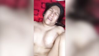 Mexican MILF rides cock and gets on all fours to receive his load (full video online)
