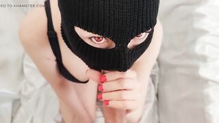 She Fell to Her Knees Like a Hungry Devil - Passionate Fellatio & Greedy Cum Swallowing