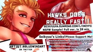 My Hero Academia HAWKS GOES TRULY FAST!!! - Female Pronouns art:bludwingart