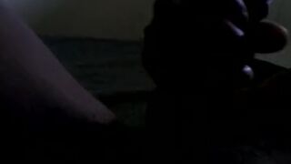 Black dude with big weenie Jerking off