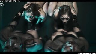 Alien Shemale hentai Handmaid's Tale Parody - 18 Yo Girls Used as Breeding Vessels by Monster Ts Babes