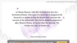 Femdom JOI Denial Part 4