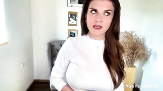 Tasty Stepmommy's Cum Splattered the Laptop in the Office and Entice Stepson