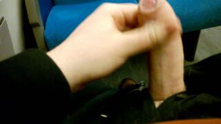 A jack off on the evening train.