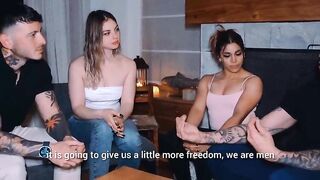 My first time with four people: This is how my friends got into swinging (Female POV)
