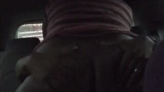 Backseat action almost caught by neighbors