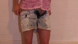 Peeing in my Room-boy-friends Pants