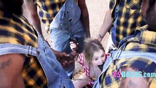 Big Black Farm Hands Gangbang Small StepCousin - Coco Lovelock, Jon Jon, Jovan Jordan, Lawson Jones, Kris K