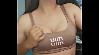 Fat t-cutie gym delightful breast milk