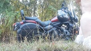 I take a girl for a ride on a motorcycle and she pays me with her cunt.