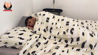 She Will Wake up Her Boyfriend to Receive a Worthwhile Weenie but Especially His Dose of Cum to Start the Day off Right.