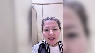Masturbating in a public lavatory at a nightclub