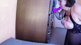 Corpulent thrall vitgun is training for her Corporalist's arrival, part 1.mp4