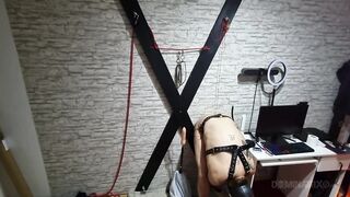 Gas Mask Thrall Stretched Anal by Dom MILF Ding-jock