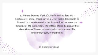 Femdom JOI Mean Denial 06