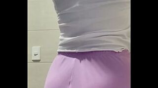 My stepsister sent me a episode of herself masturbating in her pajamas