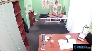 CZECH XXX - Nurses Warm Moist Snatch Solves Patients Cock Problem
