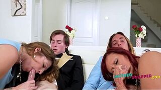 MILFS Intervene To Keep StepSons Interested In Pussy (Swap) - Kell Fire, Annie King, Anthony Pierce, Axel Haze
