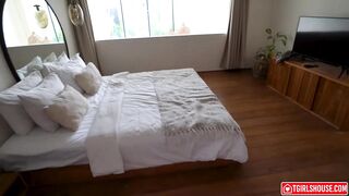 Cute Asian Ladyboy With Big Boobs Supplicates Landlord With Her Hotty Penis - tgirls House