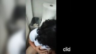 My ex-boyfriend convinced me to have sex in a public washroom!!