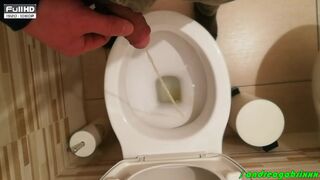 Piddle in sauna public