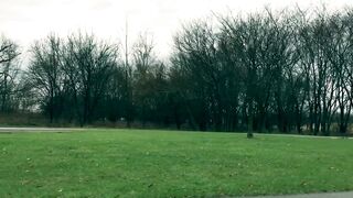 Cumming at the park