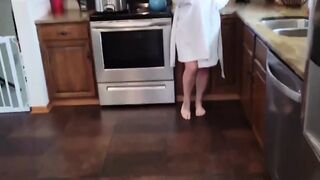 Step Stepson Tricks Pregnant Stepmom Into Sucking His Wang and Banging Him on Valentine's Day