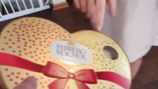 Step Stepson Tricks Pregnant Stepmom Into Sucking His Wang and Banging Him on Valentine's Day