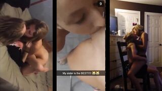 All Girls Compilation in Splitscreen - Solo & Lesbian
