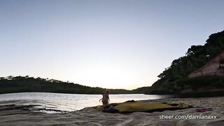 HAVING SEX ON A PARAGLIDING PLATFORM