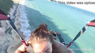 HAVING SEX ON A PARAGLIDING PLATFORM