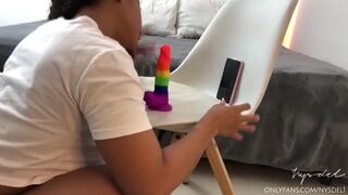 SNATCH! I assist my stepsister BIG BOOTY to satisfy her needs by sucking her CUNT -amateur couple- Nysde