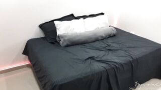 BBC! my girlfriend BIG ASS asks me to screw her after training -amateur couple- Nysdel