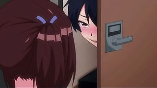 HENTAI This stud's the merely one who gets an erection in the whole academy (Sex scenes). Ep 1-8 raw and uncensored.