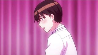 HENTAI This stud's the merely one who gets an erection in the whole academy (Sex scenes). Ep 1-8 raw and uncensored.