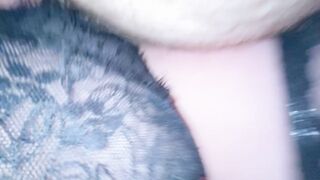 Thick hot BBW hot wife sucks and taste’s hubby’s cum before draining him into her.