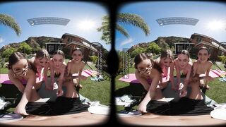 VR Bangers Super Sexy Sex With 4 Sexy Schoolgirls VR Porn