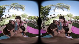 VR Bangers Super Sexy Sex With 4 Sexy Schoolgirls VR Porn
