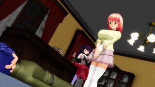 MMD Series: Ballbusting (Support Boko877)