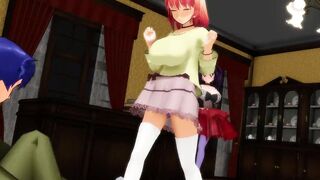 MMD Series: Ballbusting (Support Boko877)
