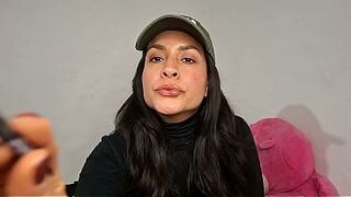 ASMR SPANISH SPIT PAINTING additional REALISTIC EXTREME SLIME for RELAXATION