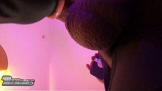 YELLOWBONE BADDIE SNEAKS IN TO TWERK AND SUCK BLACK WANG