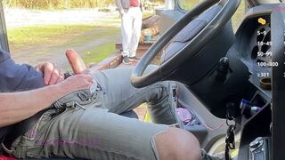 Continuation of the truck stop meeting inside my truck – Part 2 with growing tension